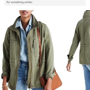 Madewell brand new jacket green dispatch jacket